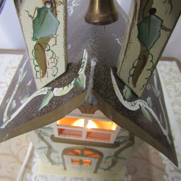 Kathy Hatch Wooden Church Lamp - Picture 6 of 16